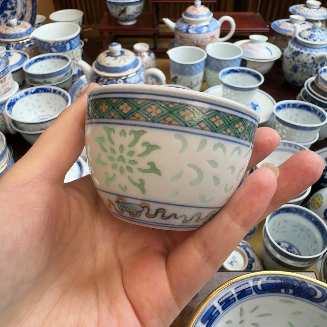 素***颜摆件景德镇陶瓷陶瓷杯陶瓷