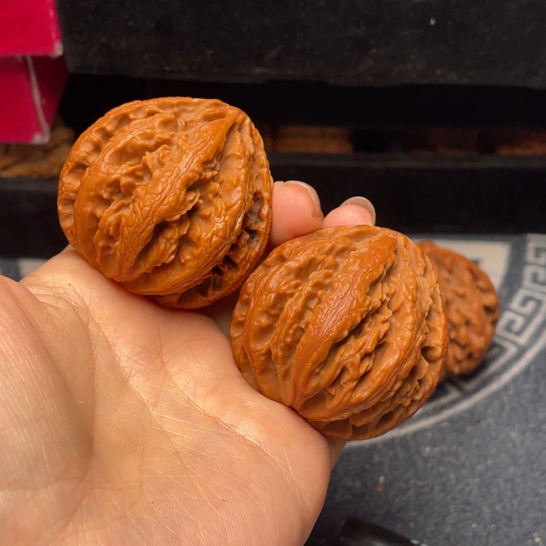 沉***言文玩核桃吊坠秦岭核桃56