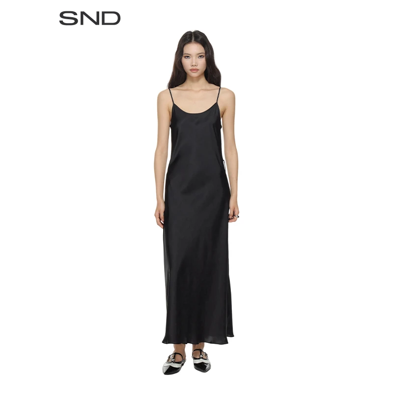 【LOW CLASSIC 设计师品牌】SND SS25 吊带垂感连衣裙