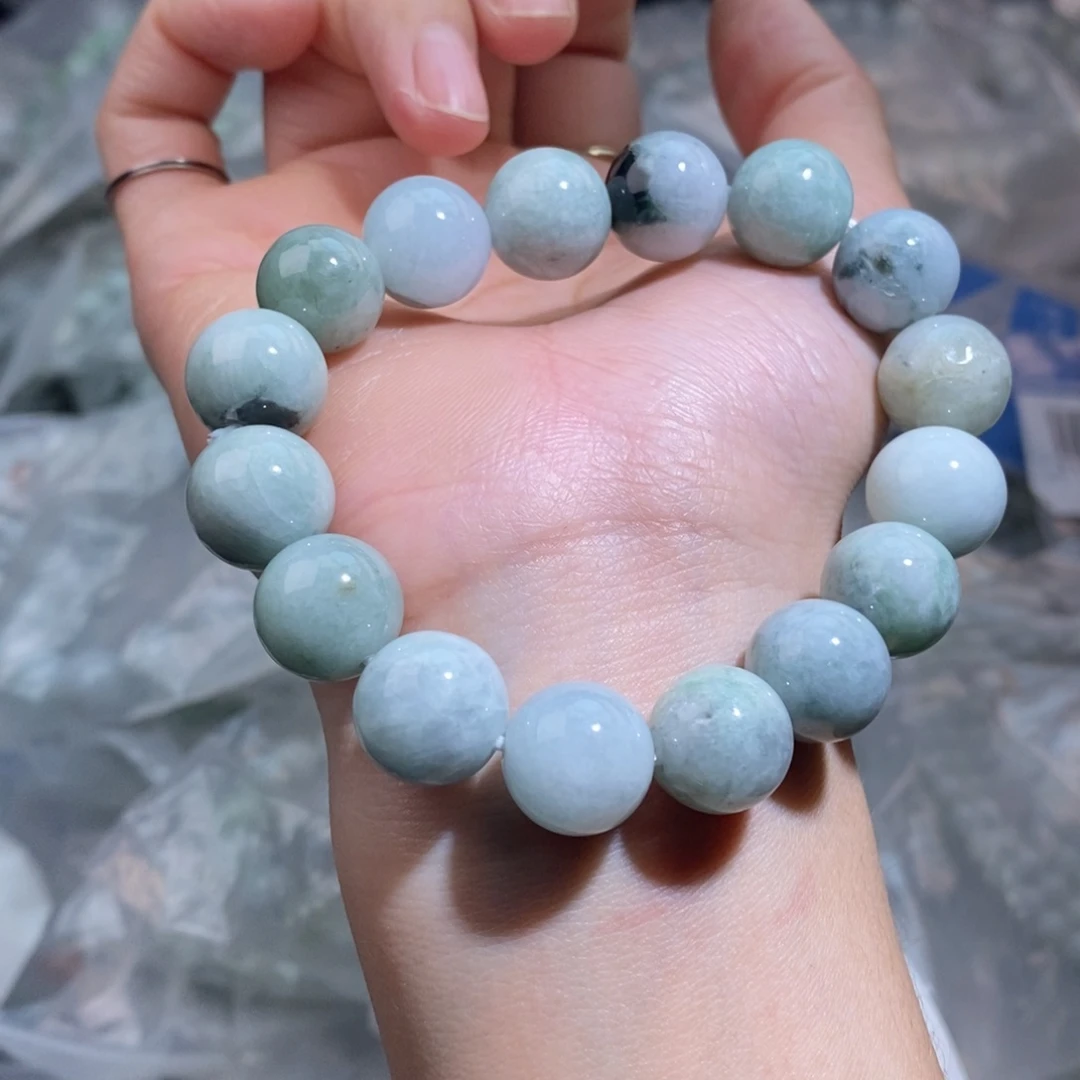 未镶嵌手串翡翠手串