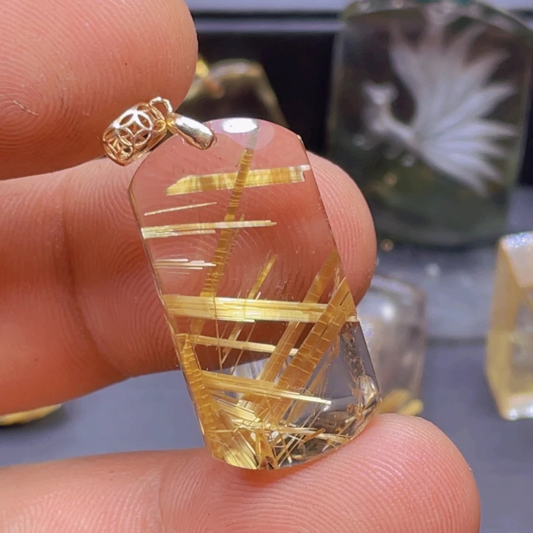 未镶嵌颈饰水晶天然水晶