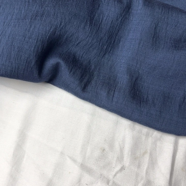 藏蓝麻棉1米。