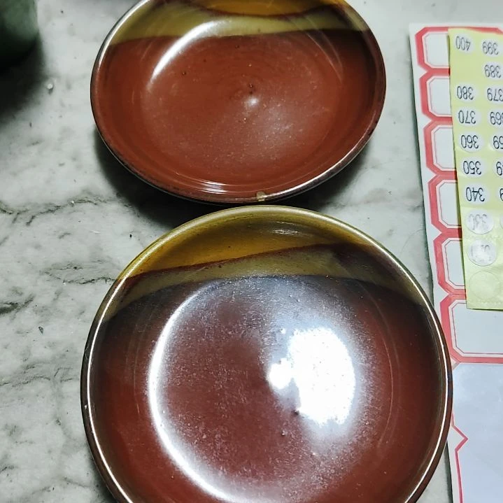 瓷片五厂，七厂各种摆件，瓷片，均有瑕疵！