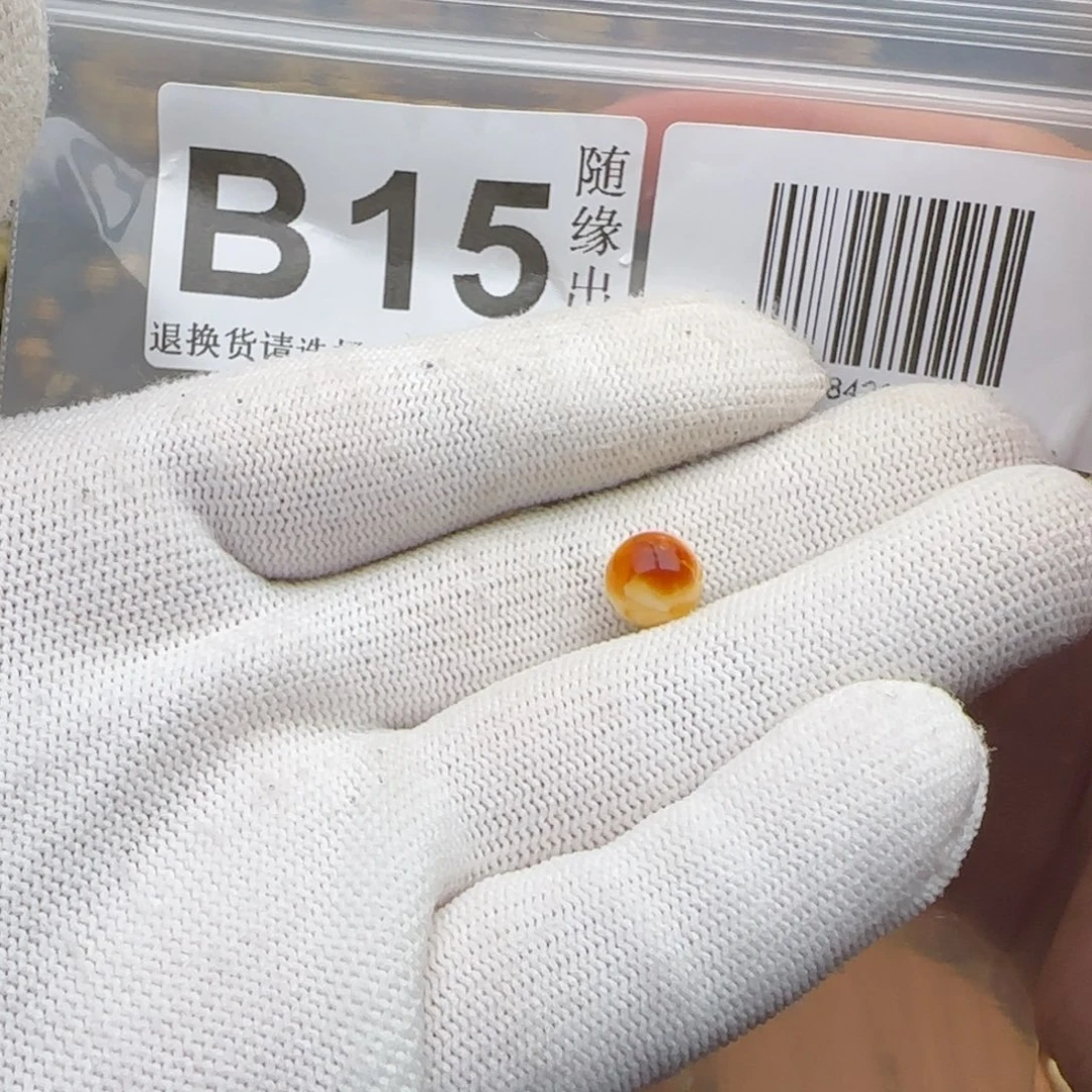 籍***筠裸石琥珀未镶嵌8尺寸