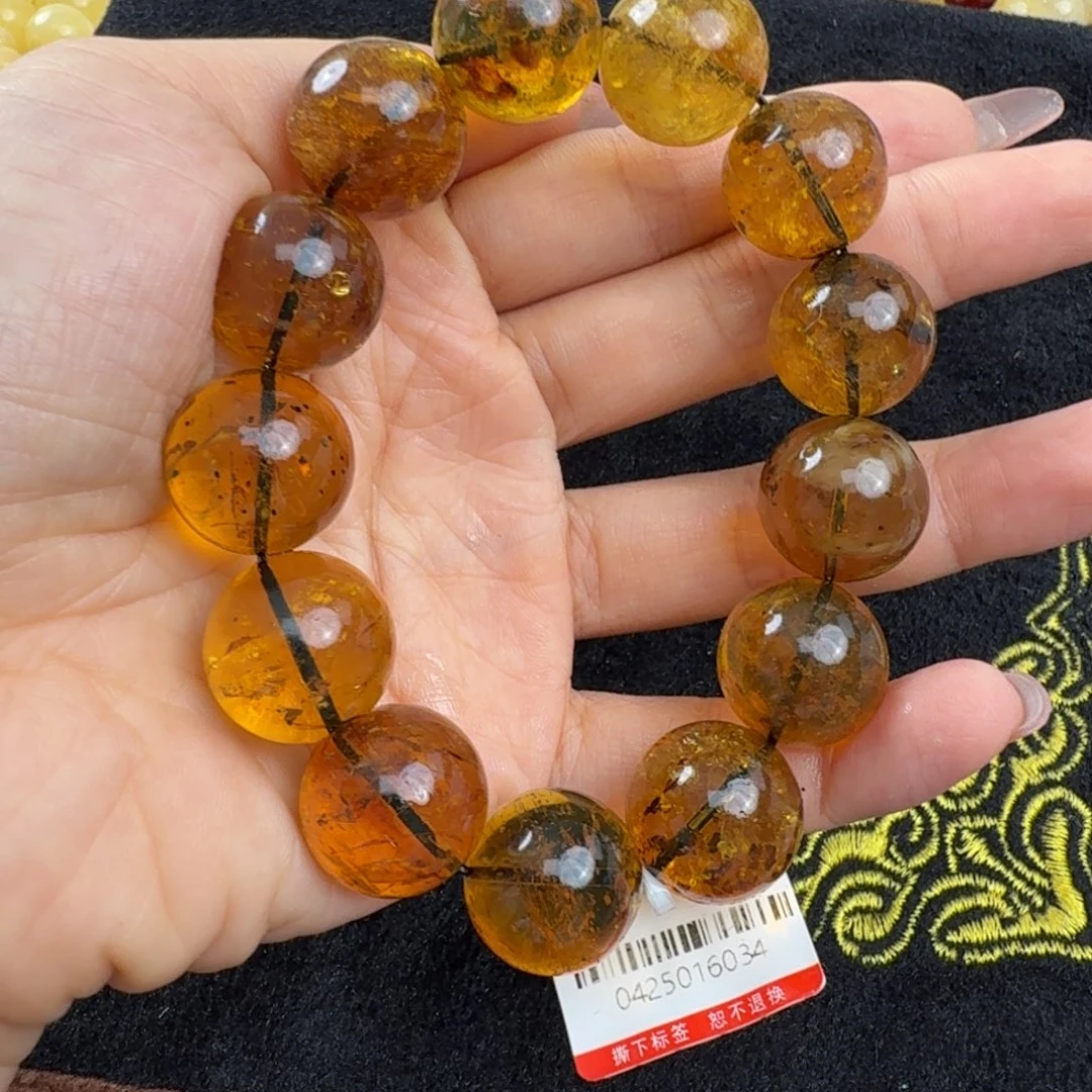 琥珀未镶嵌珠宝奇石