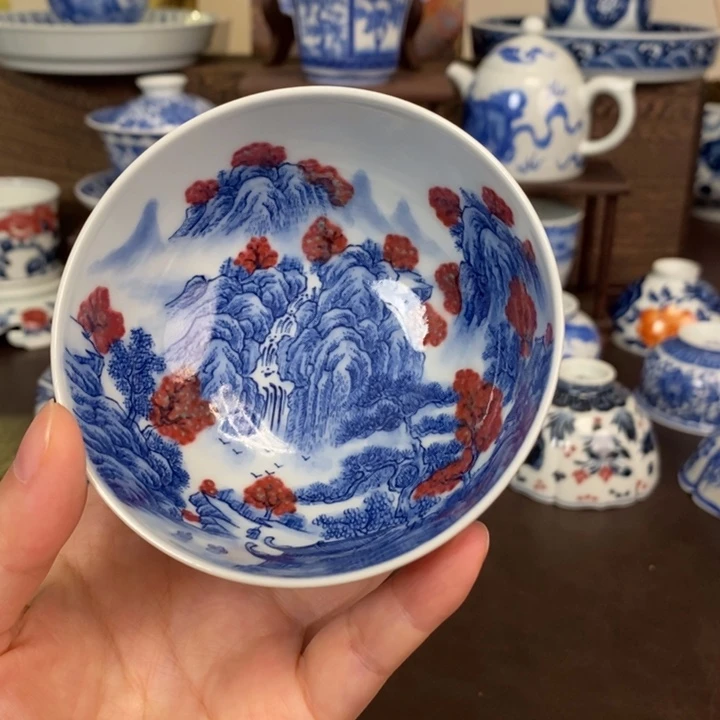 景德镇陶瓷手工手绘