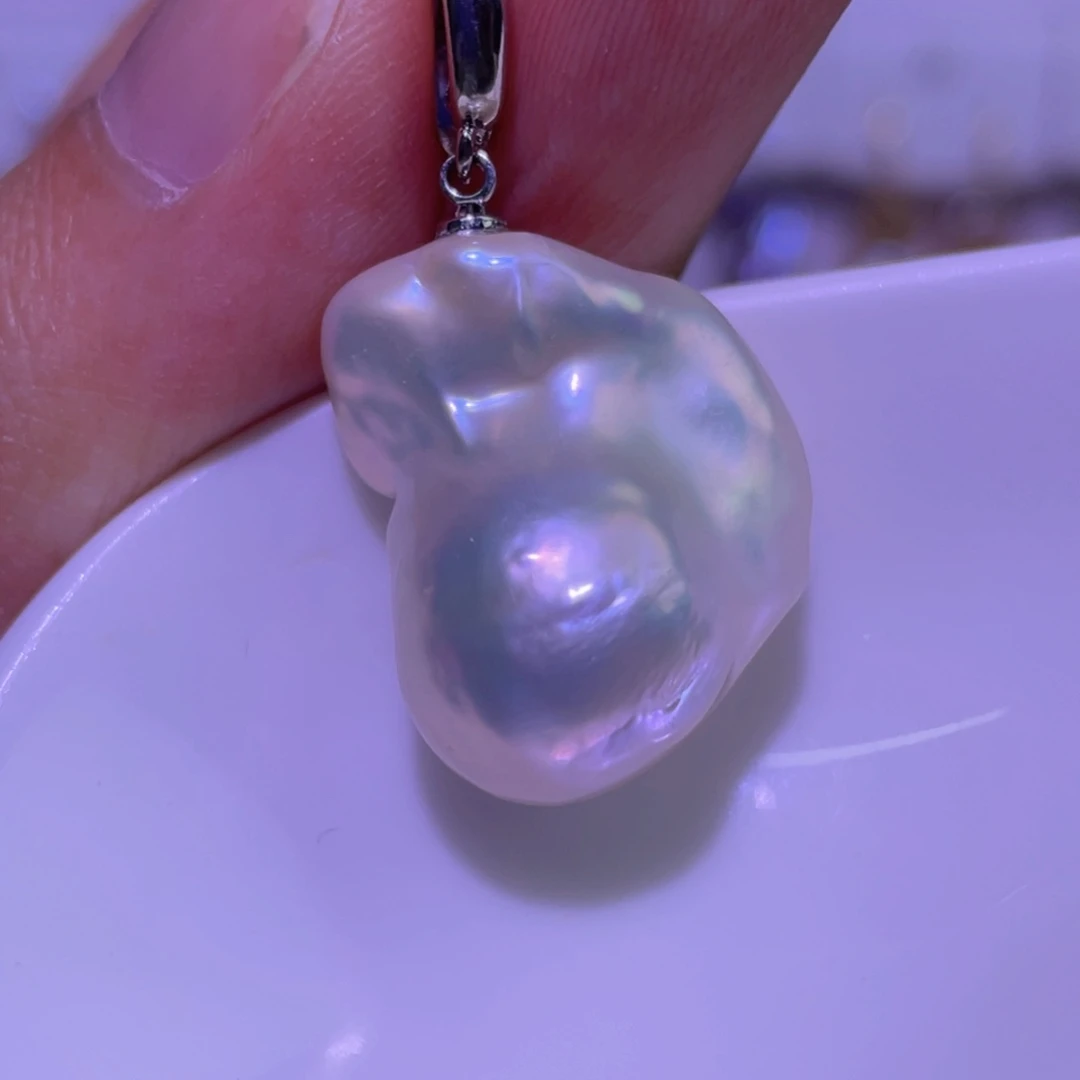 未镶嵌天然淡水珍珠吊坠淡水珍珠