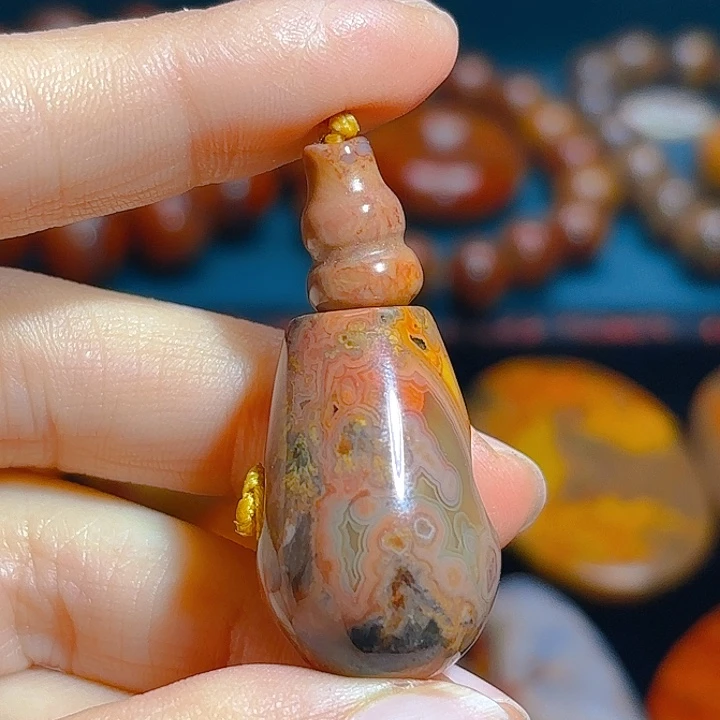 玛瑙/玉髓吊坠(不含链)未镶嵌