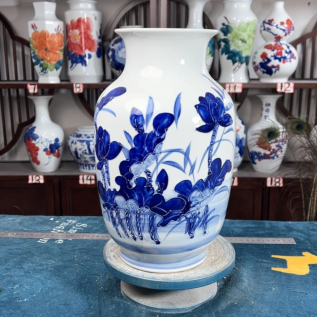 摆件景德镇陶瓷大冬鱼