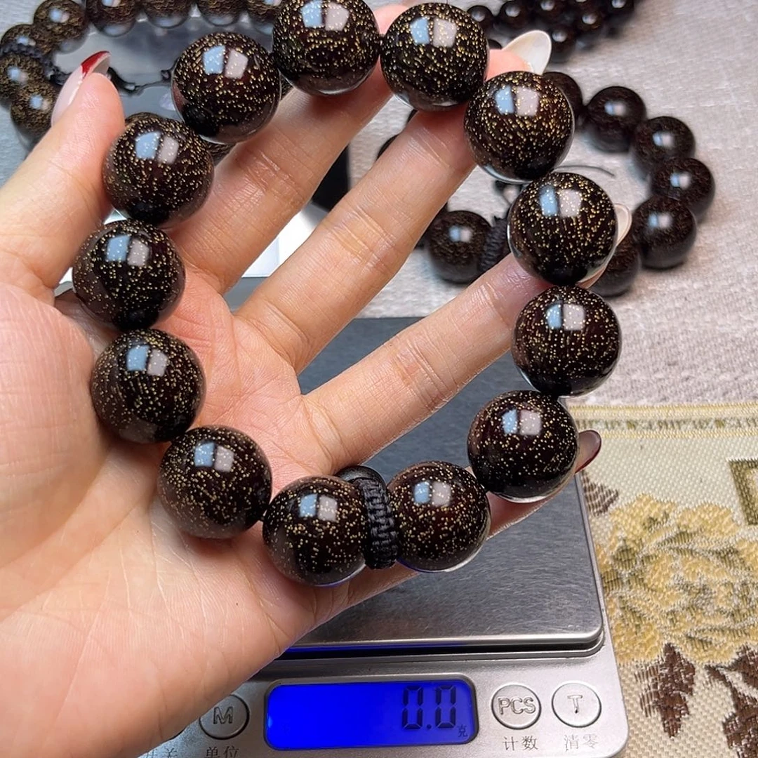 檀香紫檀（小叶紫檀）1.8 13颗爆星