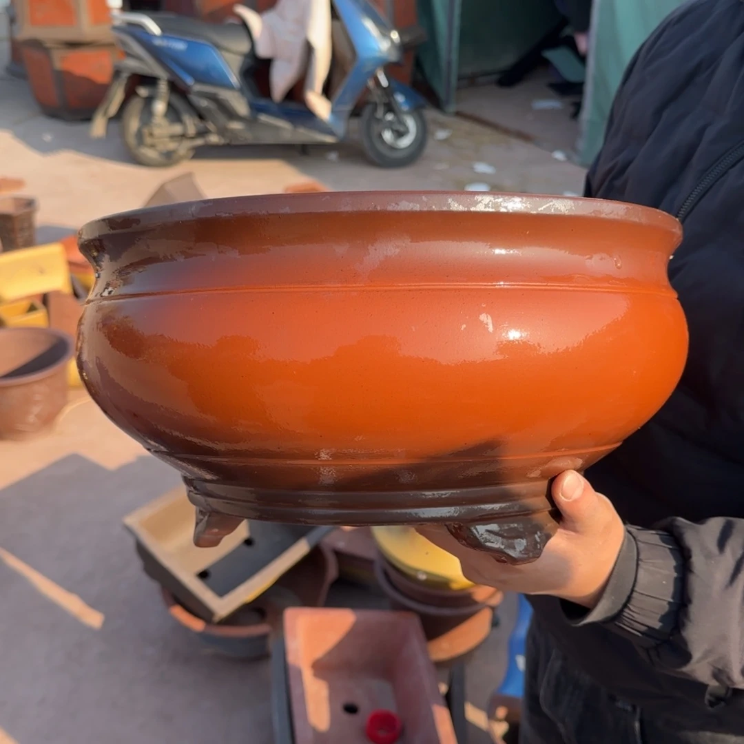 紫砂花盆口径30.15口径