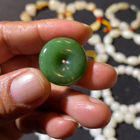 和田玉（糖玉）未镶嵌戒指