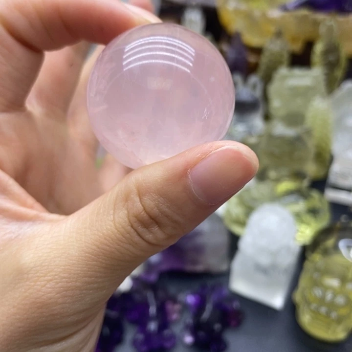 水晶珠宝半成品未镶嵌摆件