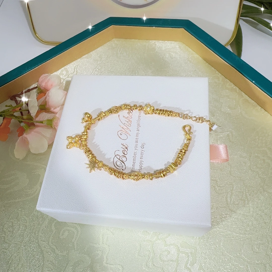 足金999黄金跑环盘缠  05220024