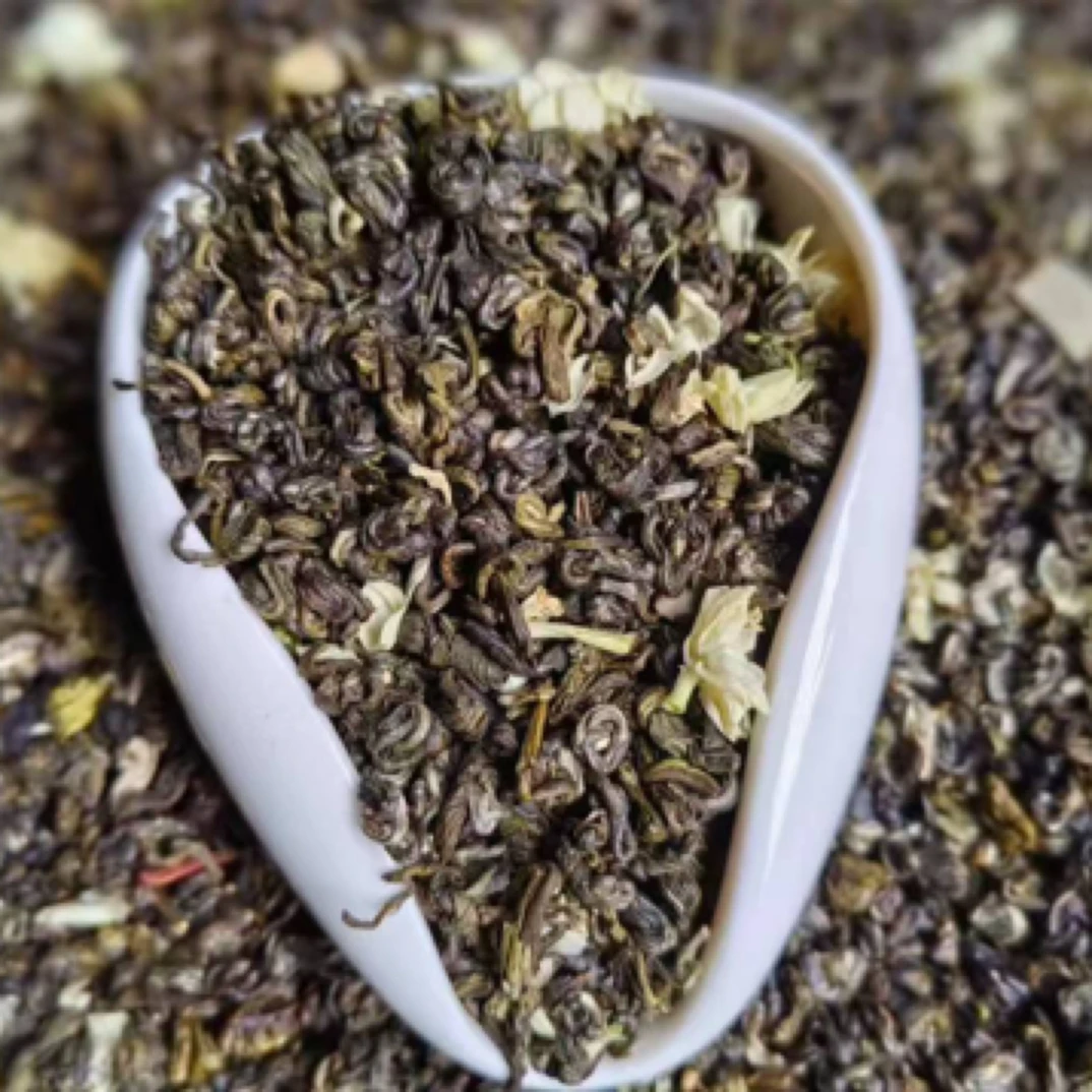 2025新茶茉莉花茶茉莉曲螺浓郁口感有口劲耐泡