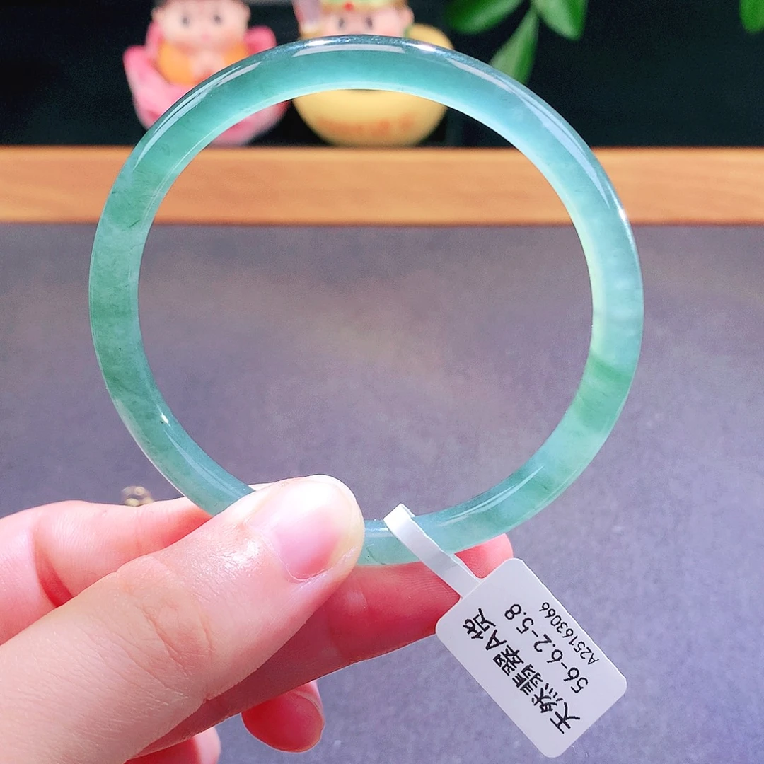 翡翠未镶嵌手镯天然翡翠
