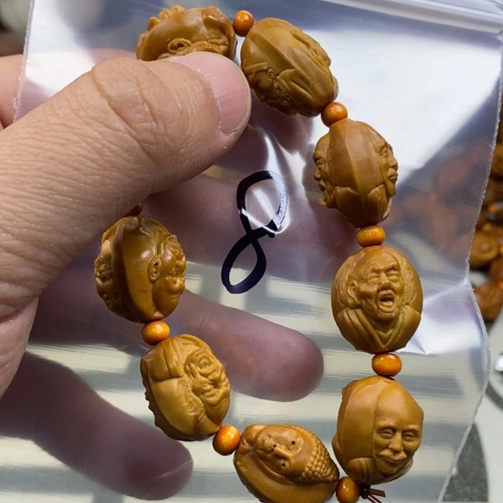 橄榄核手串/手链橄榄核雕工艺手串