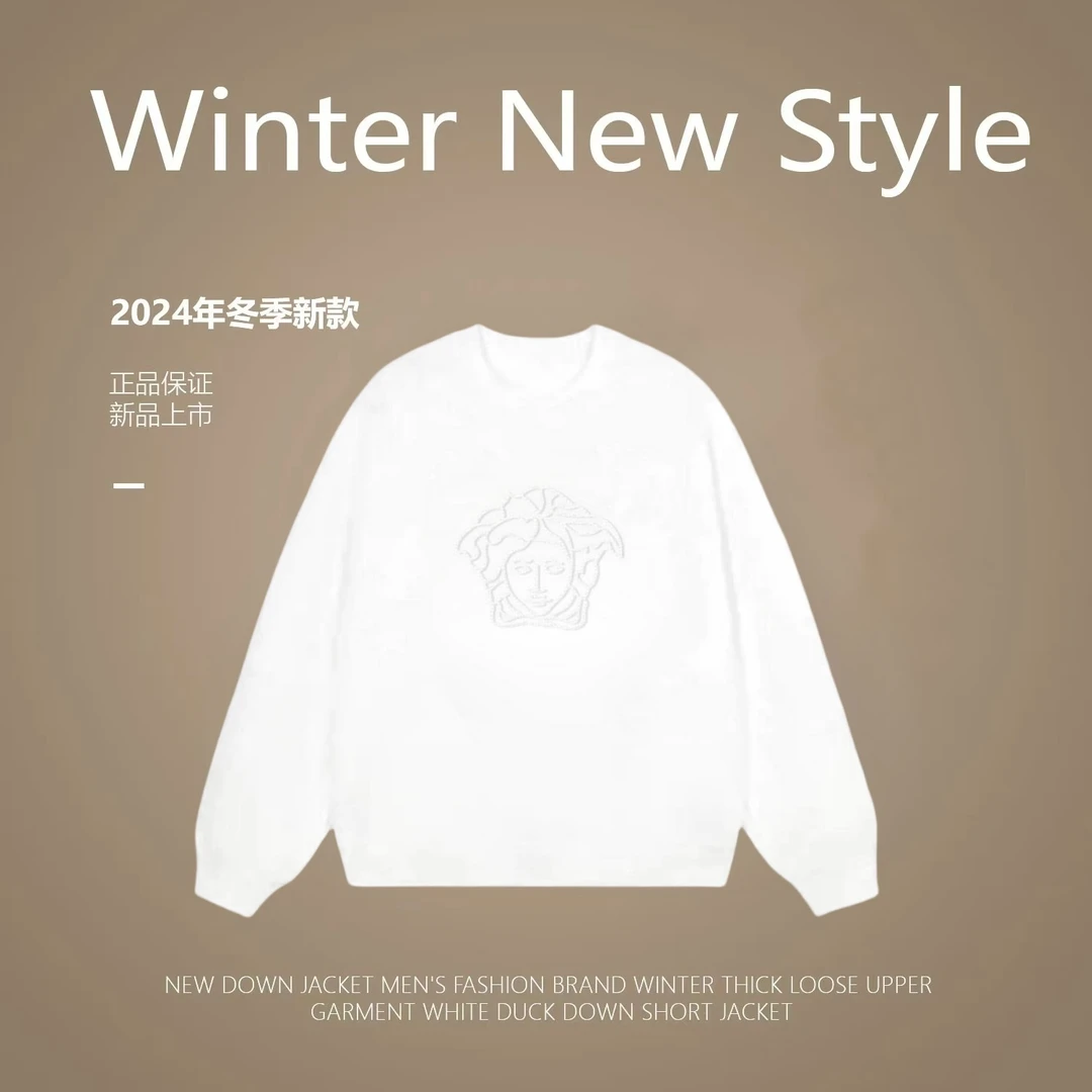 （6711）2024新款刺绣时尚百搭男女同款低价好卖休闲卫衣新款