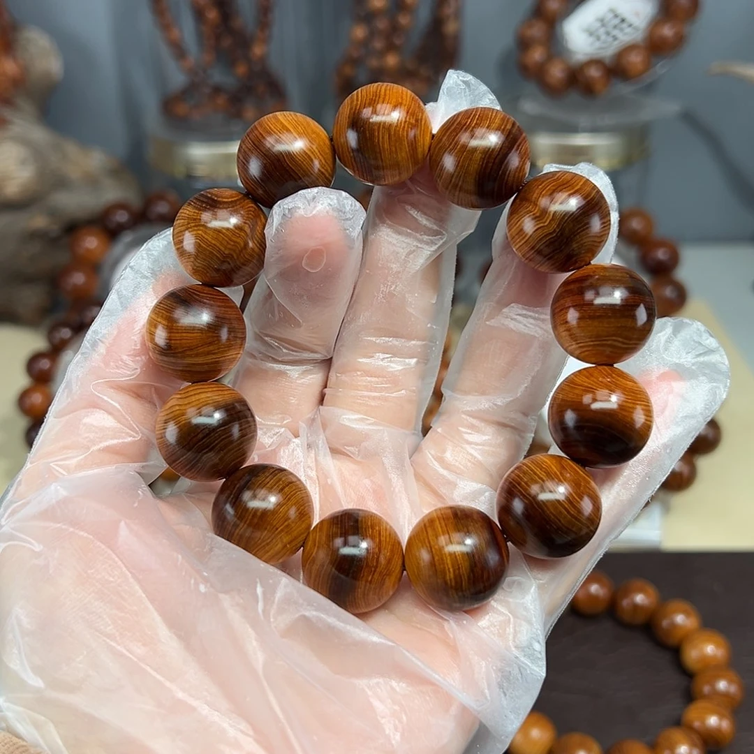 柏木（崖柏）1.8黑金熟香料虎斑纹