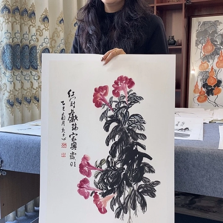 国画纯手绘国画写意作品