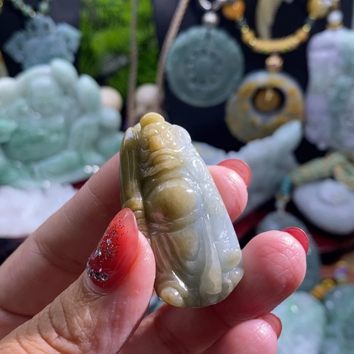 【闪购商品】颈饰未镶嵌翡翠钟馗