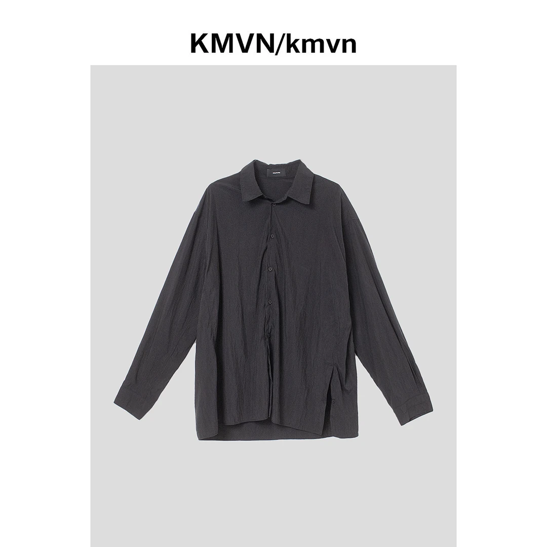 kmvn/kmvn【风影】2025春夏季新款潮流时尚原创设计莱赛尔休闲衬衫