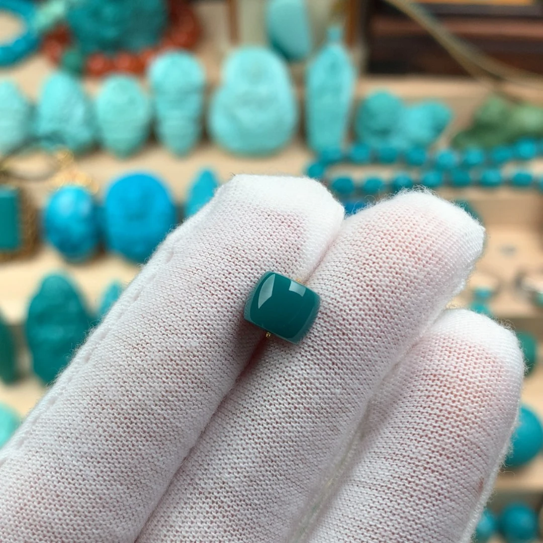 未镶嵌绿松石直切卡7.8