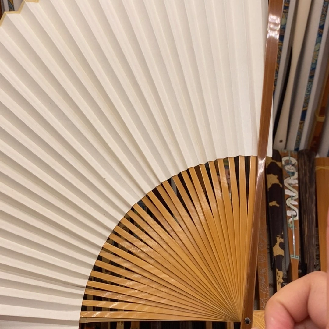 扇子28方老玉竹秋扇精品