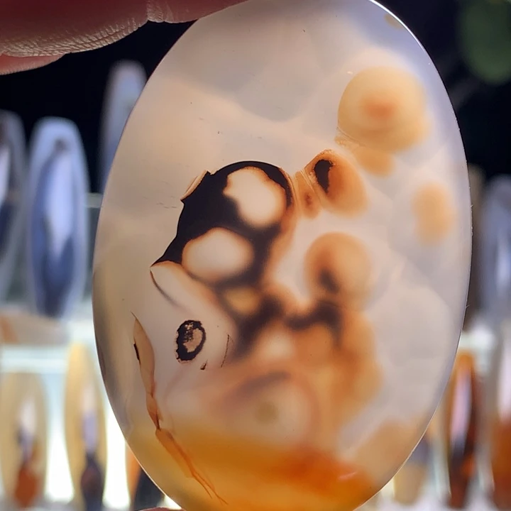 玛瑙/玉髓颈饰未镶嵌162