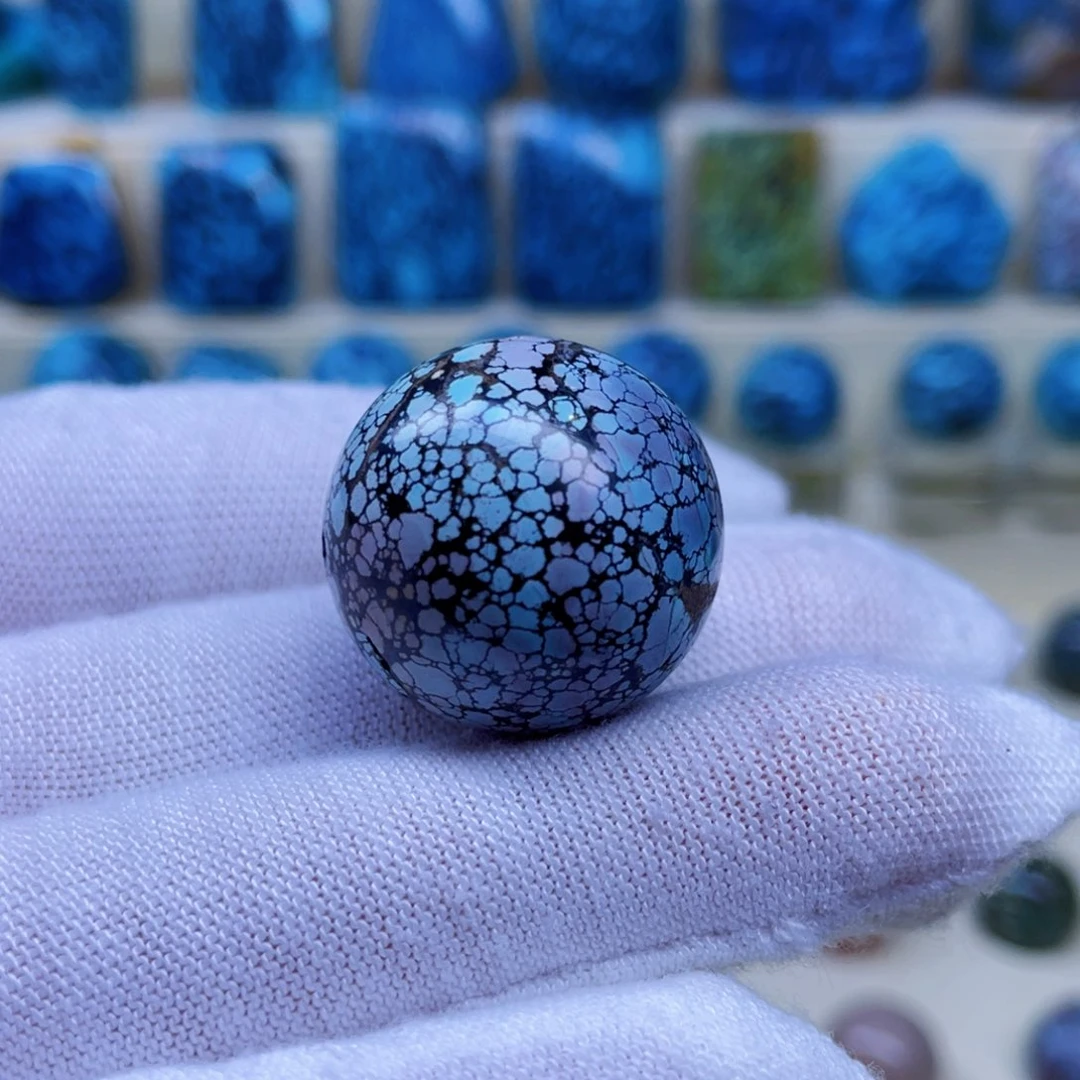 绿松石未镶嵌颈饰尺寸卡22