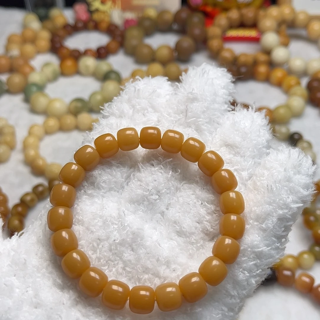 菩提根/象牙果吊坠风化桶珠卡10