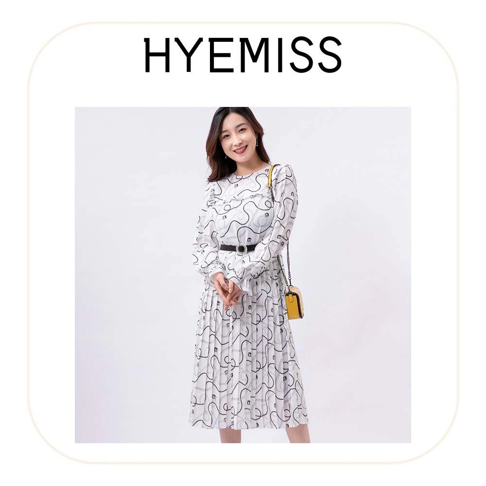 OW0108宽松印花条纹时尚中长款仙女裙春夏氛围感连衣裙