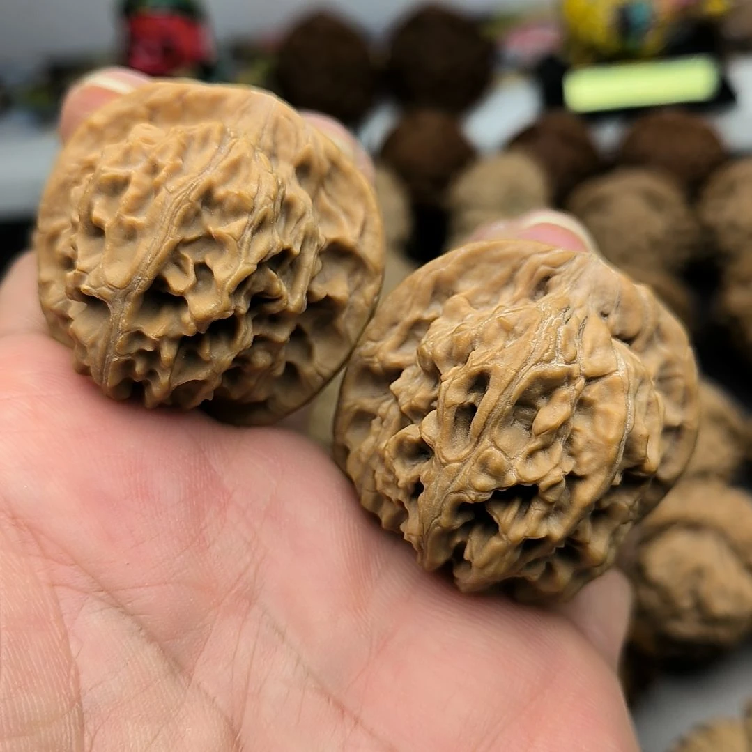 玉***讯手把件天地狮子头