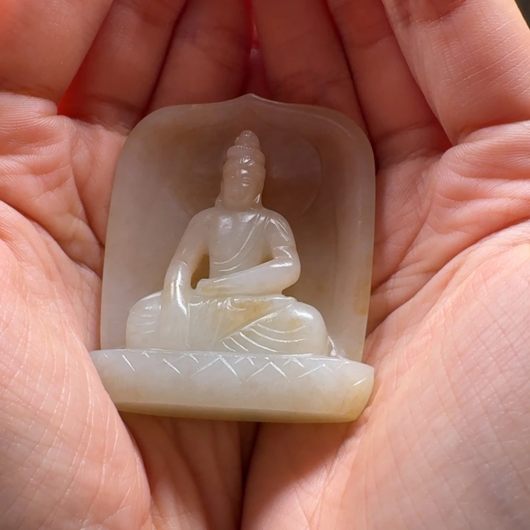 和田玉未镶嵌颈饰饮*客