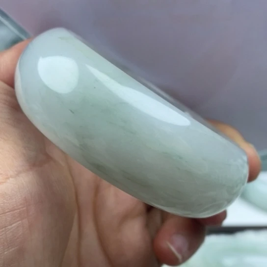 石英质玉（金丝玉）未镶嵌手镯