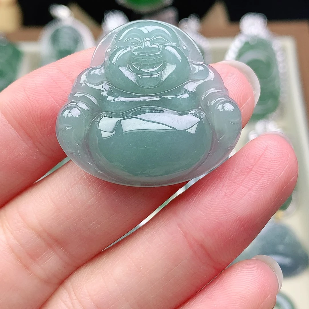 翡翠未镶嵌颈饰吊坠