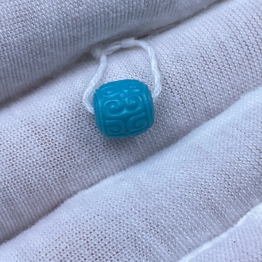 绿松石未镶嵌颈饰8✖️8mm