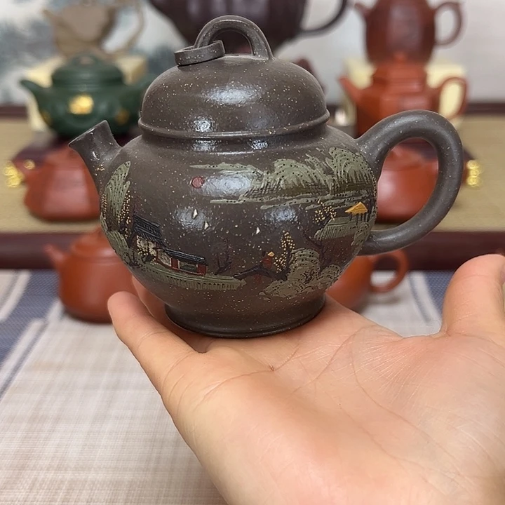 紫砂茶壶J**生紫砂壶的制作