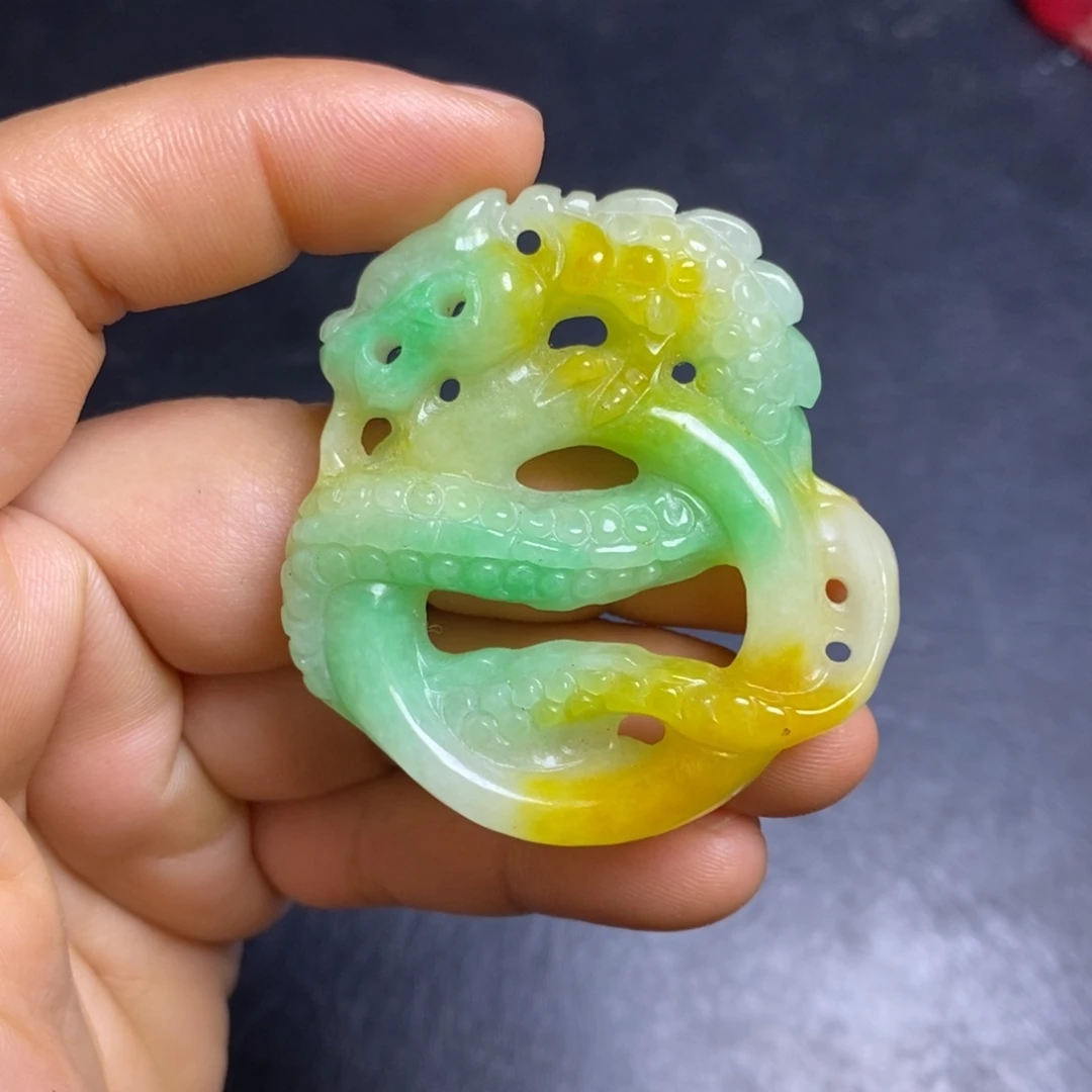 吊坠白玉菩提精品玉