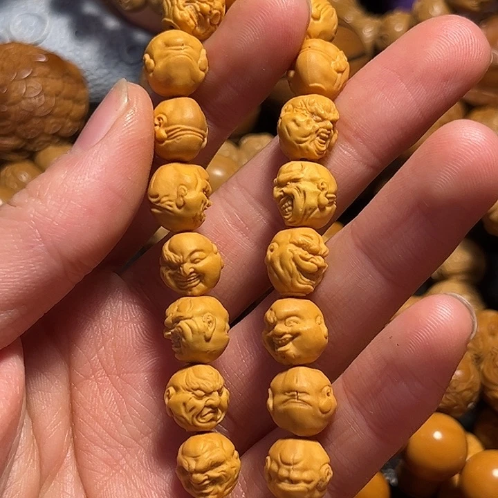 橄榄核手串/手链龙纹恶僧