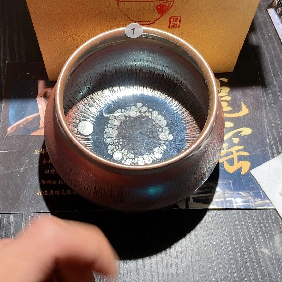 茶盏小*建盏茶器主人杯