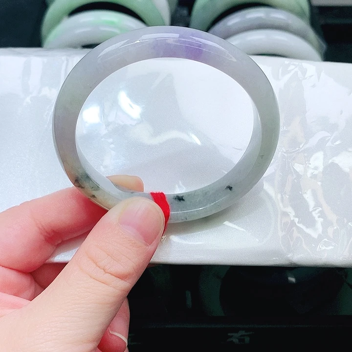 翡翠未镶嵌手镯0085