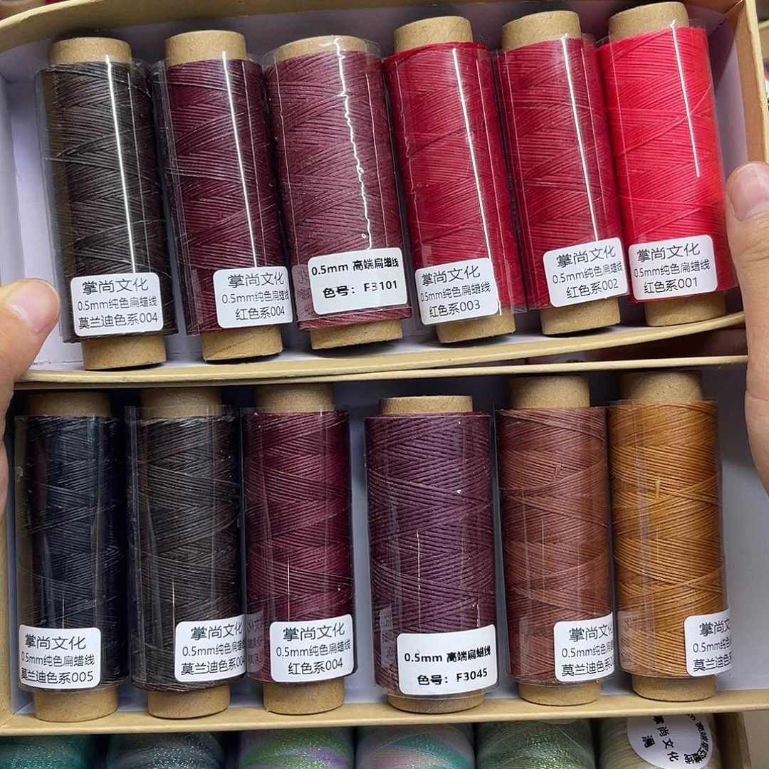 0.5扁蜡 十二色 红色系大地色 75m