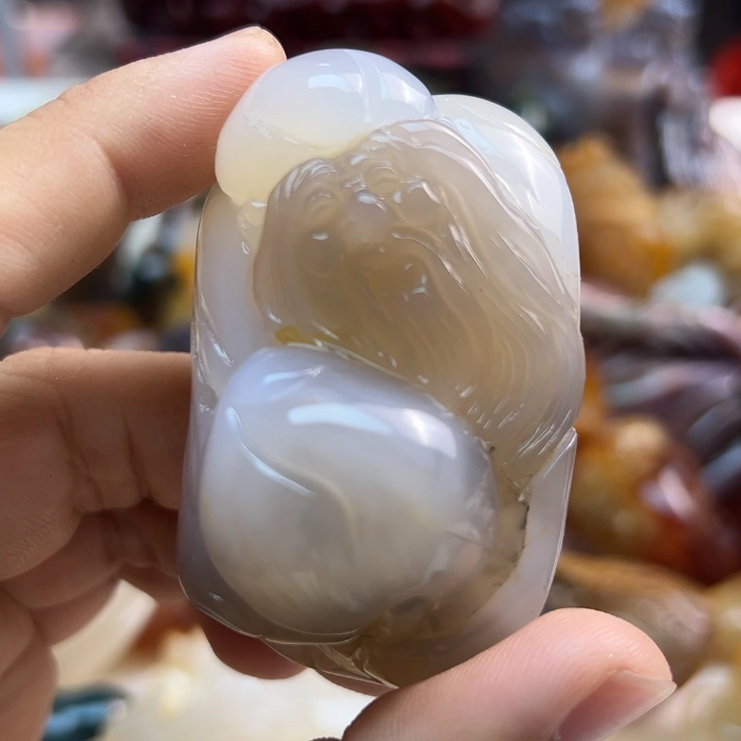 玛瑙/玉髓未镶嵌颈饰