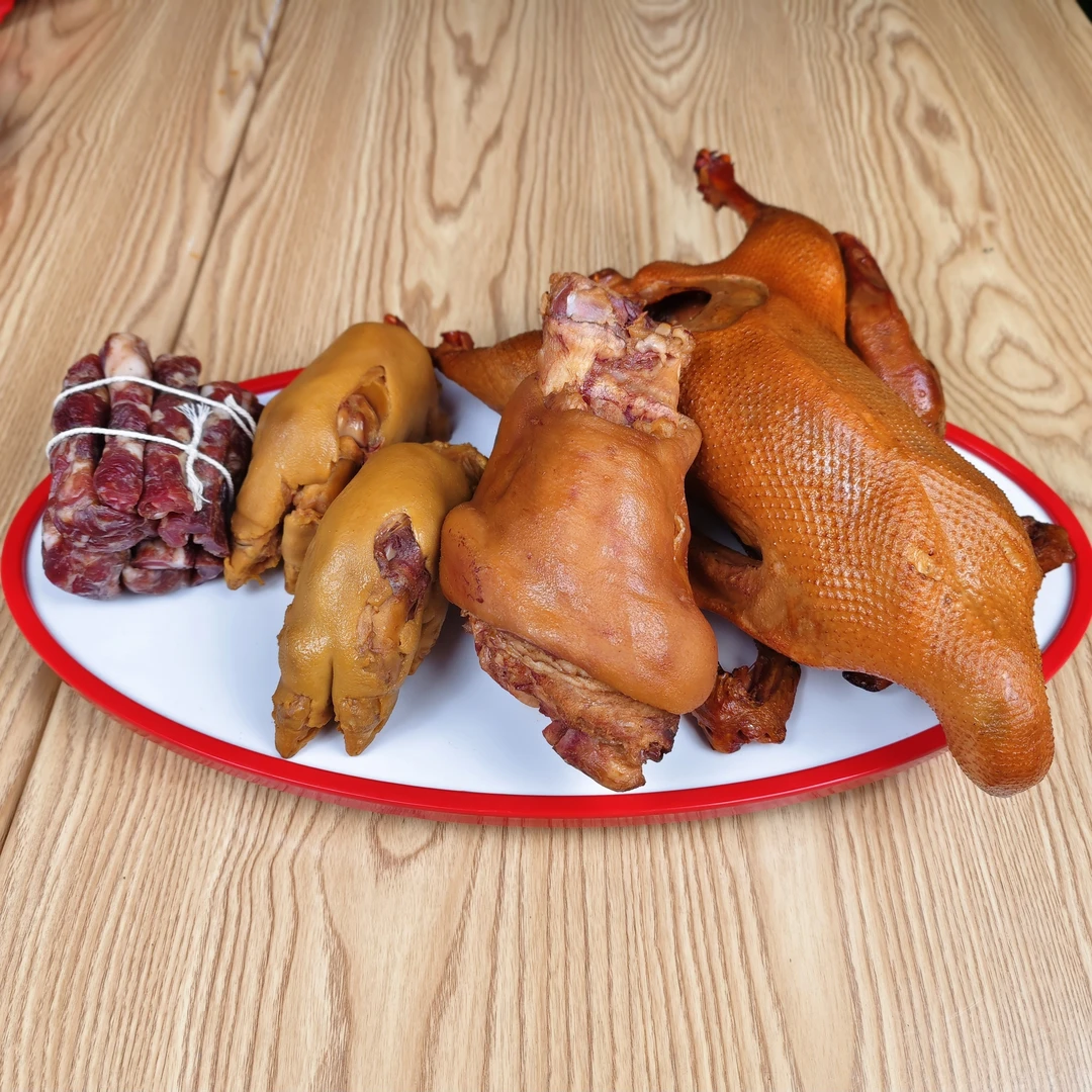 5号链接，大鹅+猪手两只+肘子+干肠