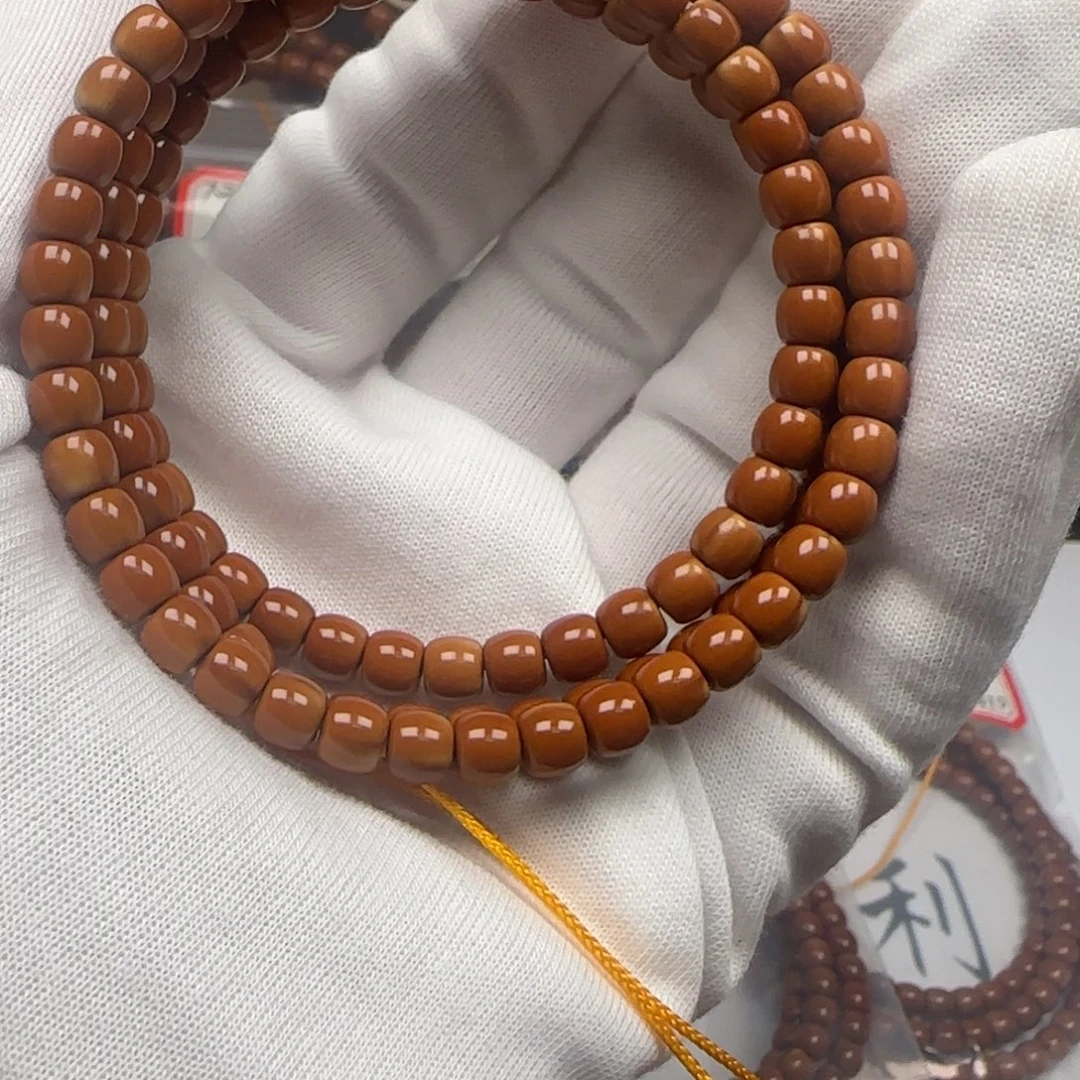 橄榄核手串老挝长串极限弧福利5.7mm