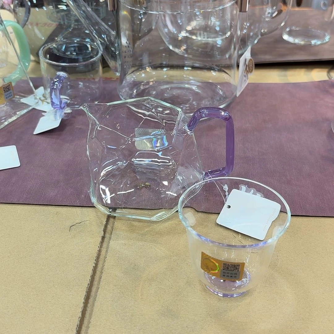禾器璀璨浅紫+两个韵杯浅紫