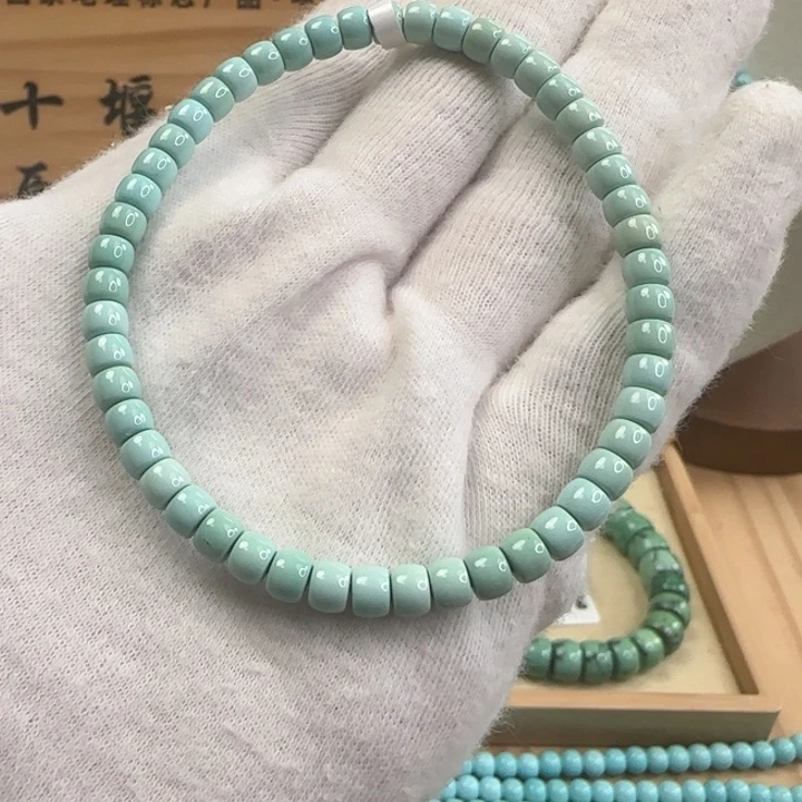 绿松石未镶嵌139直切单圈卡5+w