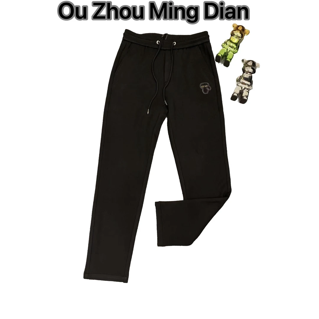 【欧洲名店】6195品质秋冬加厚柔软舒适男士百搭休闲直口卫裤