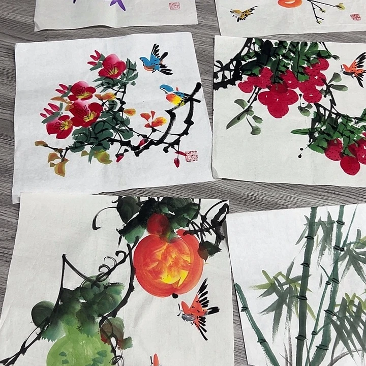 国画手绘国画作品欣赏8888